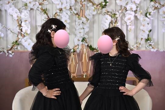Gorgeous all tulle black dress with iridescent sequins for Sale