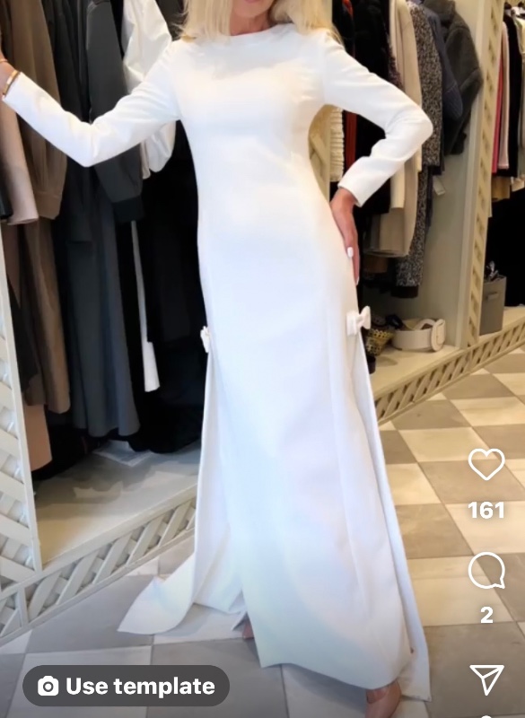 Hushian Zhang couture white gown for Sale – Instagowns