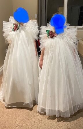 Elegant children's gowns for sale