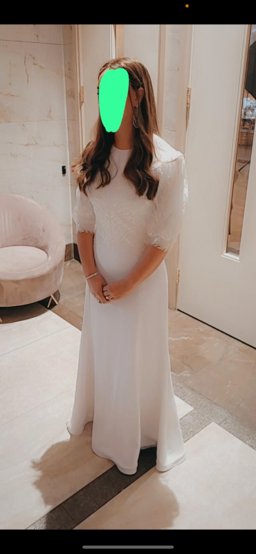 Beautiful white Custom gown for sale