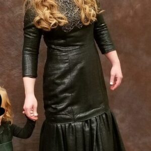 Stunning Women's Evening Elegance Dark Green Gown for Sale