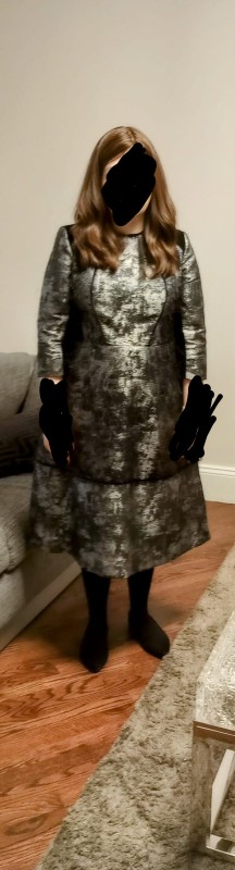 Beautiful unique brocade dress for sale