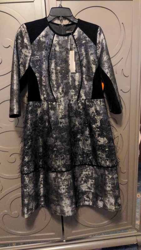 Beautiful unique brocade dress for sale