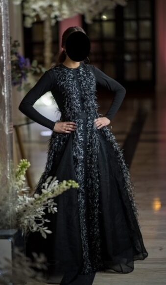 Magnificent designer gown for sale