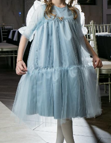 Alice Dress  White tulle flower girl dress with ruffles – NELLYSTELLA