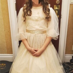 Beautiful ivory gown for sale