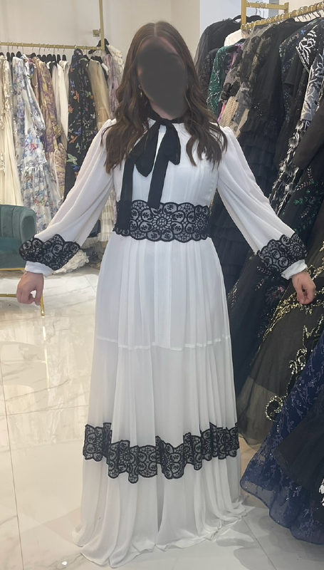Beautiful Miri Couture Gown For Sale
