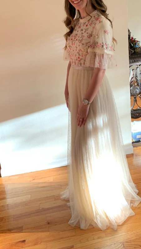 Beautiful Needle and Thread gown for sale
