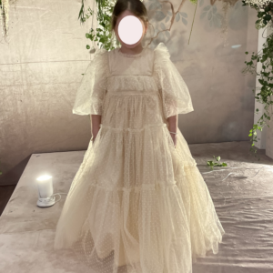 Girls beautiful ivory tulle gowns for sale