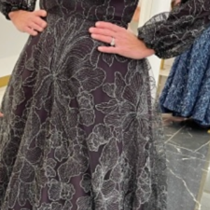 Exquisite New Purple/Plum Gown for sale