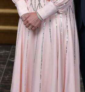 Elegant blush Miri Couture Womens Gown for sale