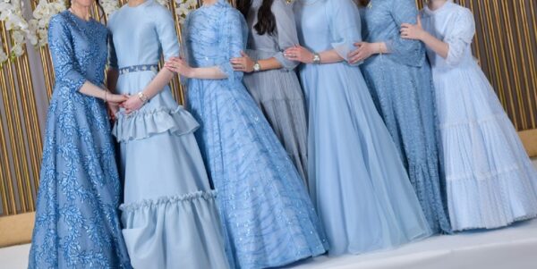 Beautiful Light Blue Gown for Rent