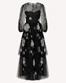 Brand new stunning Black RedValentino long tiered dress/gown for sale
