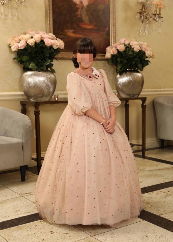 Magnificent Custom Chaya Raizy Kohl gown for sale