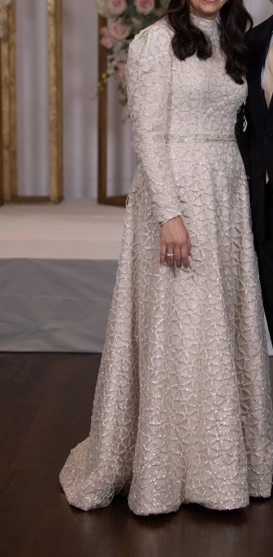 Stunning Blush/Ivory Mother of the Bride Gown for Sale