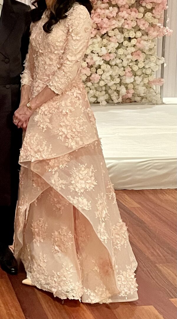 Beautiful Custom Esty's Pink Gown for Sale