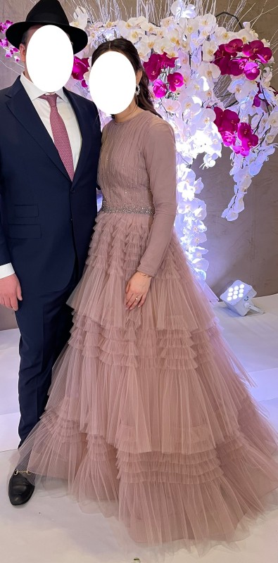 Gorgeous Blush Miri's custom gown for sale