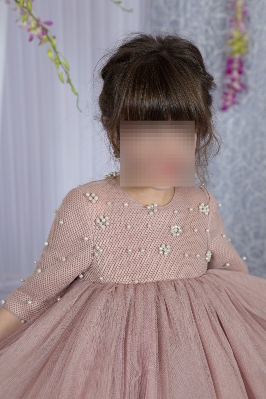 Beautiful Custom Made pink gown for sale