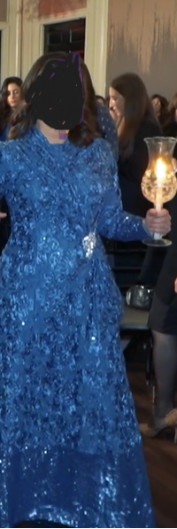 Gorgeous Blue Elegant gown for Sale