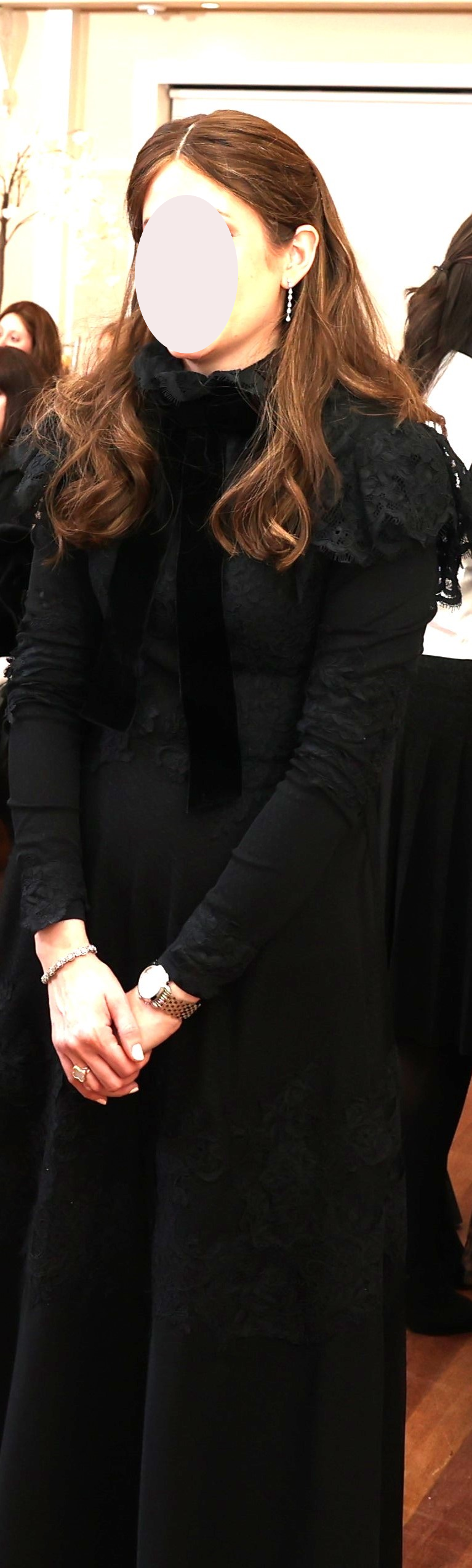 Gorgeous, Custom Made Black Gown for Rent/Sale