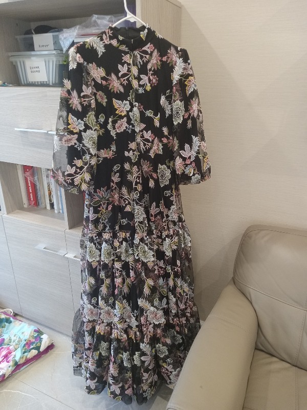 Exquisite floral gown for sale