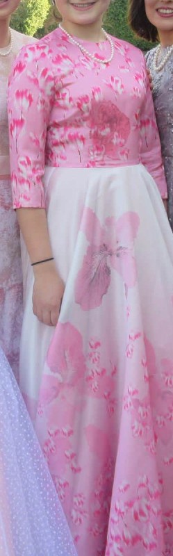 Bright Pink Exquisite gown for Sale