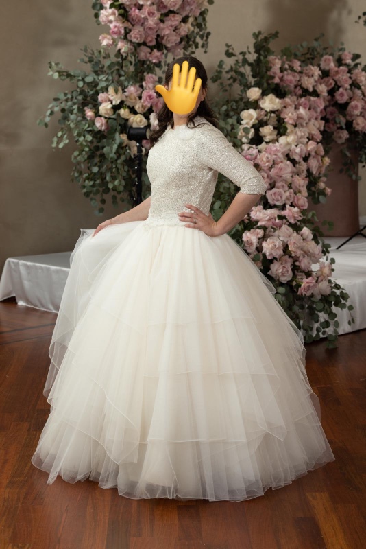 Ivory Sister of the Bride gown for sale