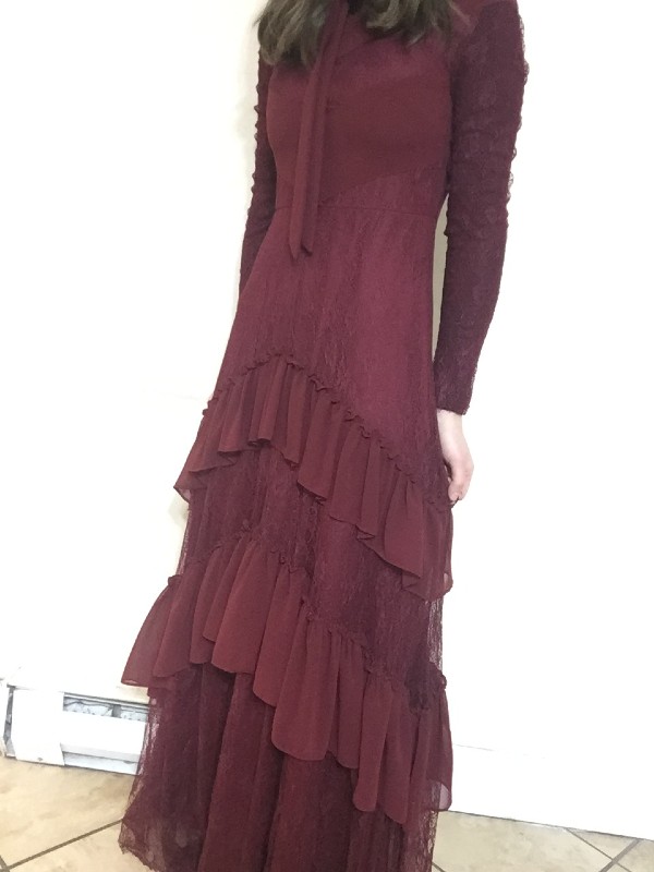 Beautiful Lace Raquel Gown for sale