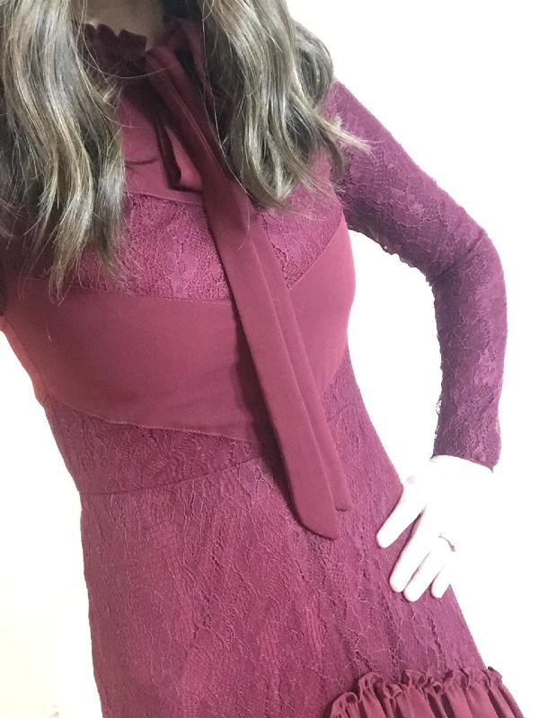 Beautiful Lace Raquel Gown for sale