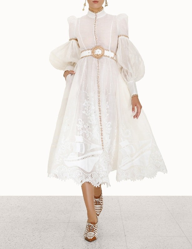 Gorgeous Ivory Vort Dress for rent/sale