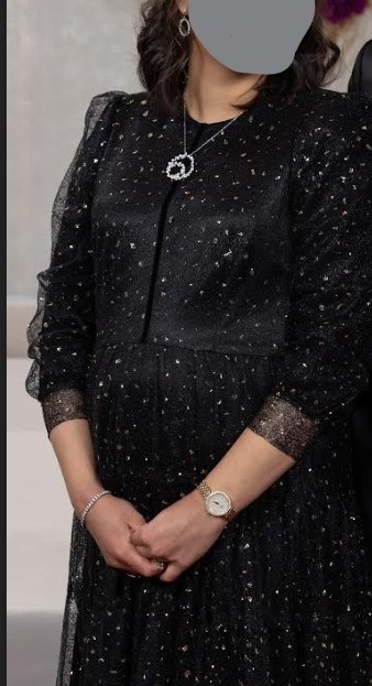 Beautiful Black Maternity/Pre Maternity Gown For Sale