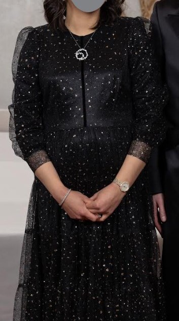 Beautiful Black Maternity/Pre Maternity Gown For Sale