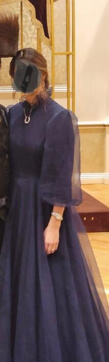 Classy Navy Gown for sale
