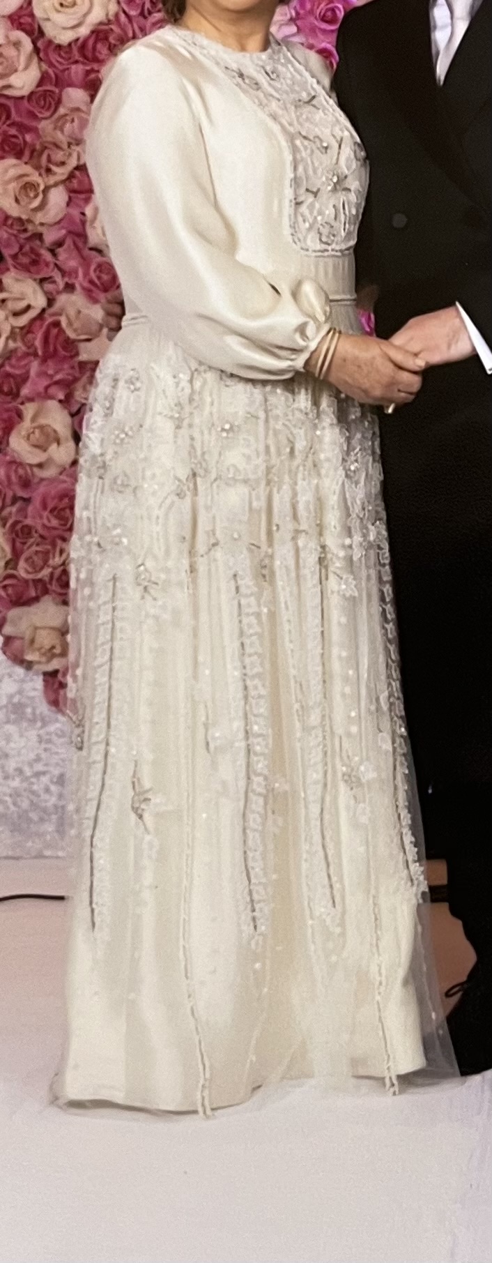 beautiful custom made mother of the bride gown for sale
