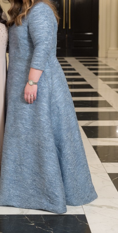 Beautiful Exquisite dusty Blue Gown for Sale