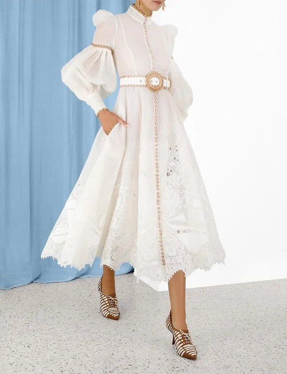 Gorgeous Ivory Vort Dress for rent/sale