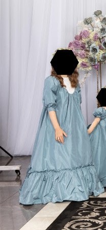 Adorable blue custom girls gowns for sale