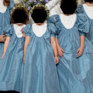 Adorable blue custom girls gowns for sale