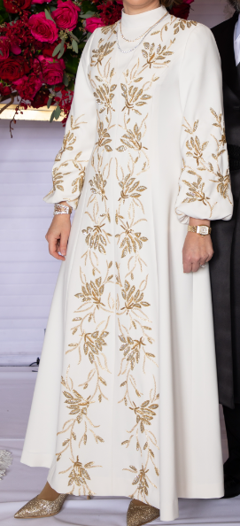 Magnificent Carolina Herrera designer gown for sale