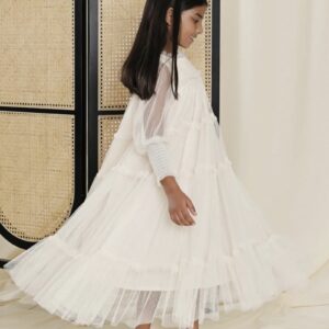 Brand new gorgeous little girls cream gowns for sale
