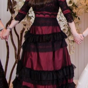 Gorgeous Red/Burgundy Gown for Sale