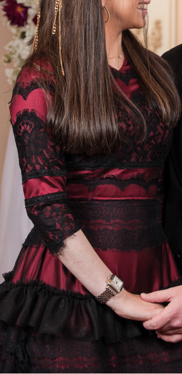 Gorgeous Red/Burgundy Gown for Sale