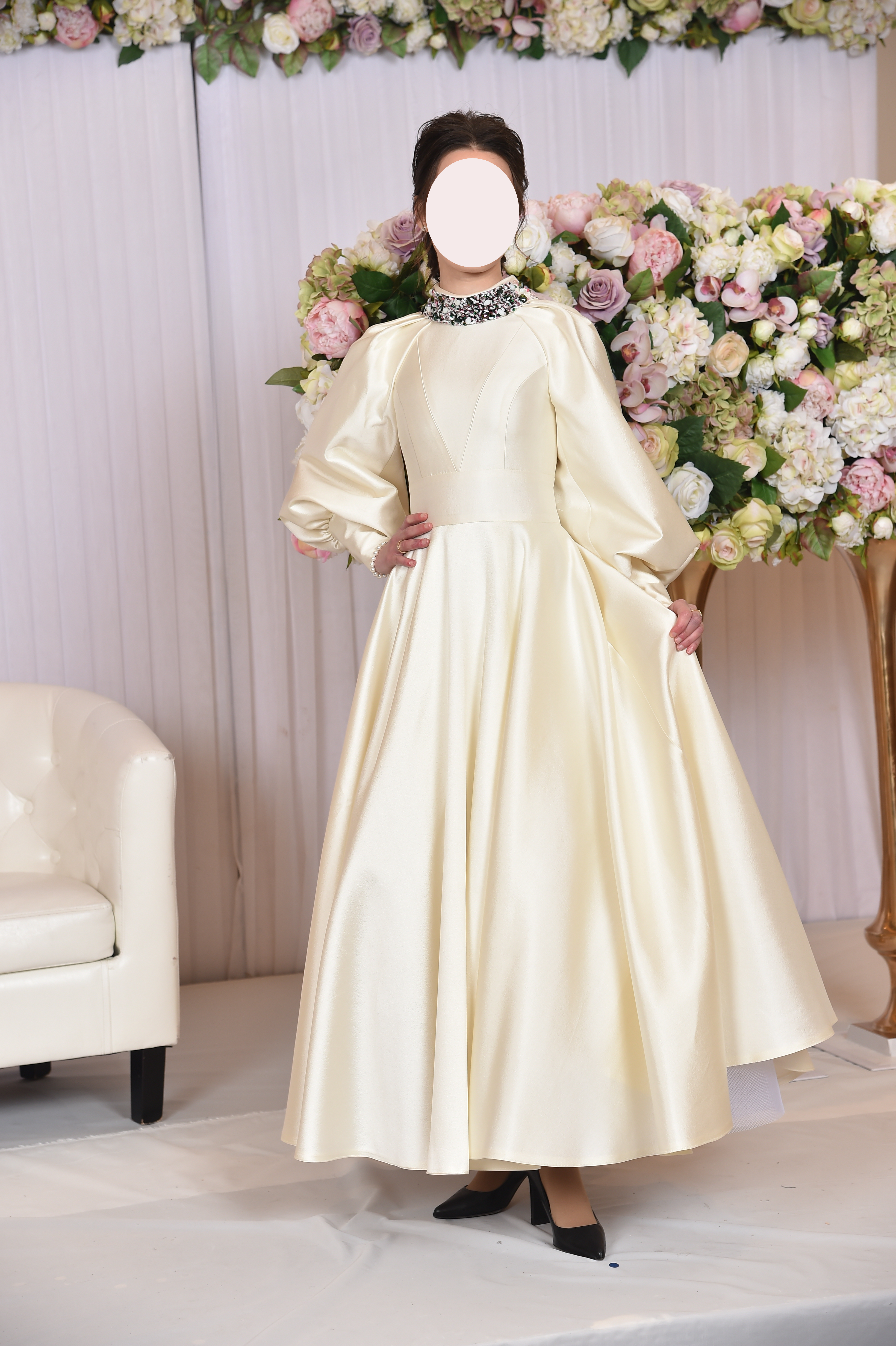 Magnificent Custom Designer Gown for Sale