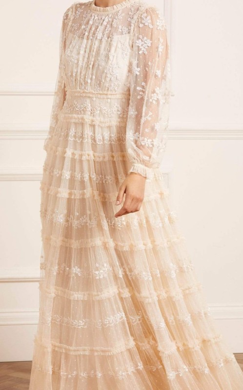 Needle and Thread Ivory Gown for sale