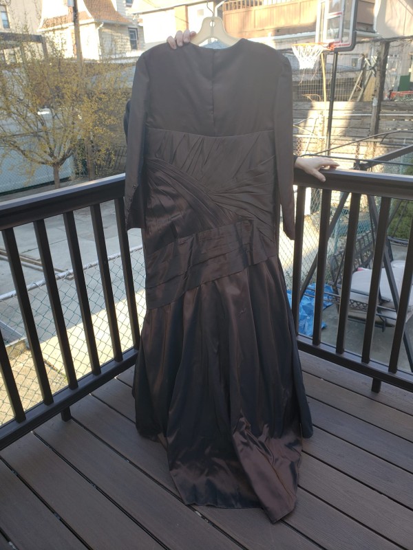 Elegant and slimming Mother of the Bride, Jovani gown for sale