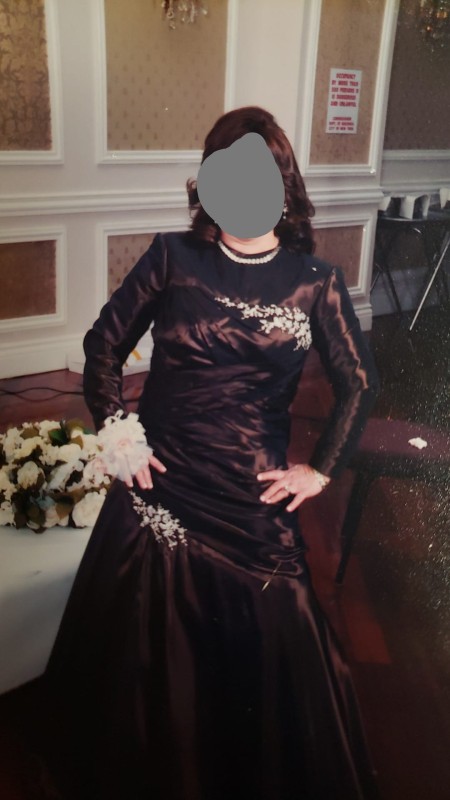 Elegant and slimming Mother of the Bride, Jovani gown for sale