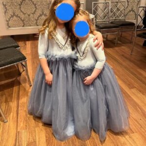 Beautiful custom girls tulle gowns for rent/sale