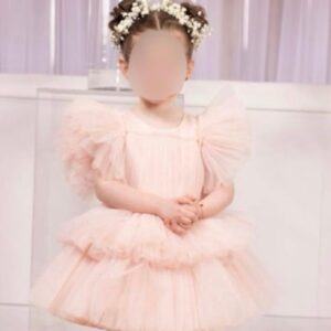 Adorable Viva Bambolina pink/blush tulle gown for sale