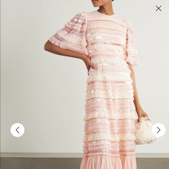 Very Elegant Pink Gown For Sale