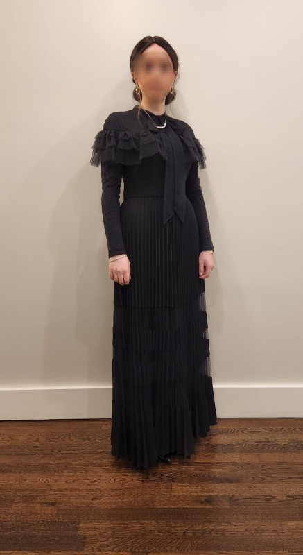Gorgeous black Raquels couture dress for sale